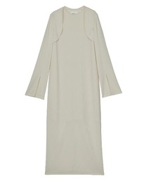 Ameri（アメリ）の「3WAY BOLERO RIB DRESS（ワンピース）」 - WEAR