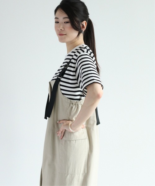 cepo(セポ)の「ベルトストラップジャンスカ 2WAY(ジャンパースカート・レディース・オリーブ/ベージュ・M)」の5枚目の写真