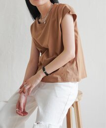USAコットンフレンチスリーブTシャツ