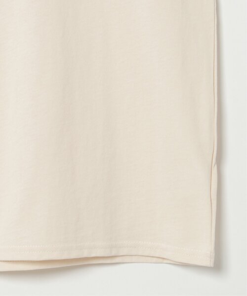 VENCEEXCHANGE(ヴァンスエクスチェンジ)の「USAコットンフレンチスリーブTシャツ(Tシャツ/カットソー・レディース・ホワイト/ダークグレー/ブルー/ベージュ/キャメル/ブラウン・FREE)」の10枚目の写真
