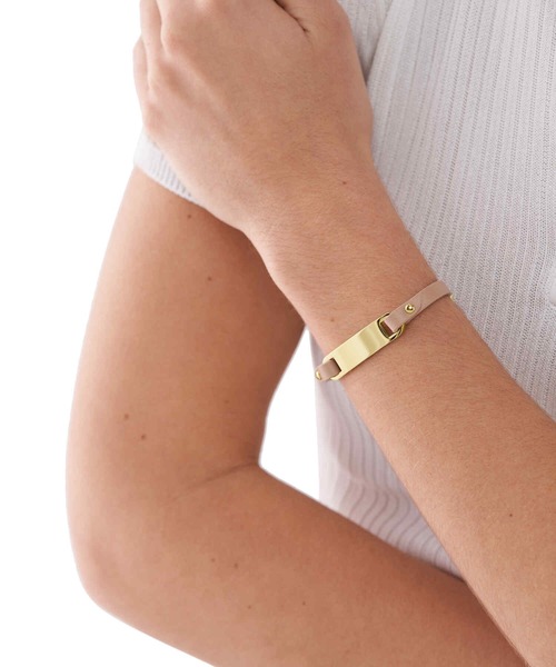 FOSSIL（フォッシル）の「フォッシル アクセサリー レディース ブレスレット ゴールド JF04433710（ブレスレット・レディース・ゴールド・FREE）」の5枚目の写真