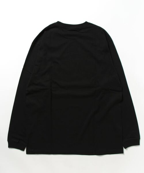 THE Nookie（ザヌーキー）の「《THE nookie LOVE Riho Shishido》PORTRAIT L/S TEE（Tシャツ/カットソー・レディース・ホワイト/ブラック・MEDIUM/LARGE）」の3枚目の写真