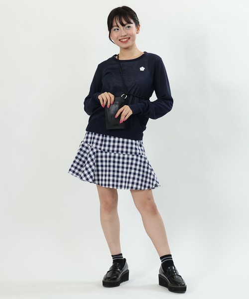 MARY QUANT（マリークワント）の「リブライン ソックス（ソックス/靴下・レディース・ライトブルー/ブラック/ホワイト・FREE）」の6枚目の写真