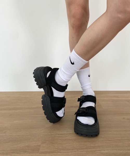 Didot.showroom（ディドット ショールーム）の「メッシュベルト厚底サンダル（サンダル・レディース・ブラック・22.5cm/23cm/23.5cm/24cm/24.5cm/25cm）」の11枚目の写真