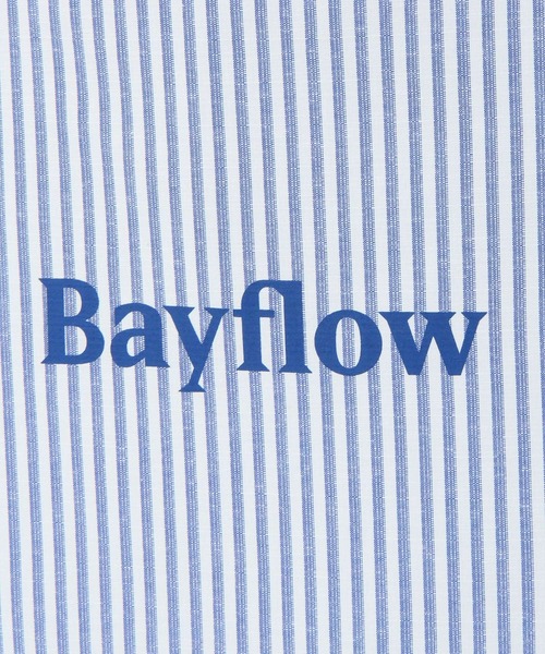 BAYFLOW(ベイフロー)の「ショッピングロゴトート(トートバッグ・レディース・イエロー/チャコール/ブルー/ブラック・FREE)」の9枚目の写真