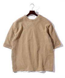 THISIS（ディスイズ）の「メッシュニット アンサンブルTシャツ（Tシャツ/カットソー）」