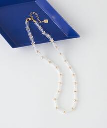 CITEN | ＜CITEN＞クリアビーズ ネックレス(ネックレス)