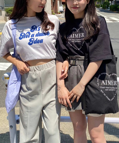 one after another NICE CLAUP(ワンアフターアナザーナイスクラップ)の「アソートロゴトートバッグ(トートバッグ・レディース・ラベンダー/ブラック/ピンク/ベージュ・FREE)」の13枚目の写真