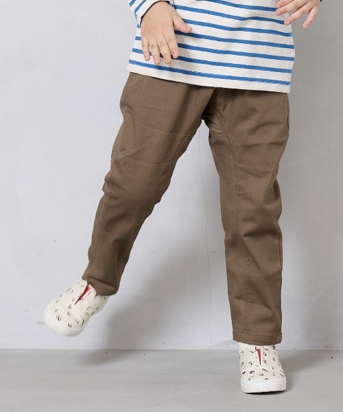 BIG FIELD（ビッグフィールド）の「ツイルマチツキテーパードパンツ（80～150cm)（その他パンツ・キッズ・ブラウン/ピンク/チャコール/グリーン・95/100/120/90/150/140/110/130/80）」の3枚目の写真
