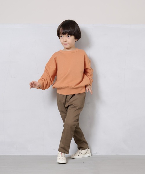 BIG FIELD（ビッグフィールド）の「ツイルマチツキテーパードパンツ（80～150cm)（その他パンツ・キッズ・ブラウン/ピンク/チャコール/グリーン・95/100/120/90/150/140/110/130/80）」の5枚目の写真