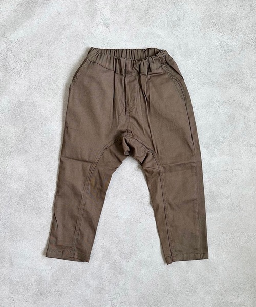 BIG FIELD（ビッグフィールド）の「ツイルマチツキテーパードパンツ（80～150cm)（その他パンツ・キッズ・ブラウン/ピンク/チャコール/グリーン・95/100/120/90/150/140/110/130/80）」の9枚目の写真