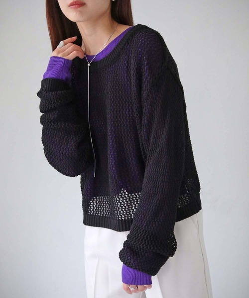sheller(シェリエ)/ジュエルニットセットアップ(Sサイズ) レディース 
