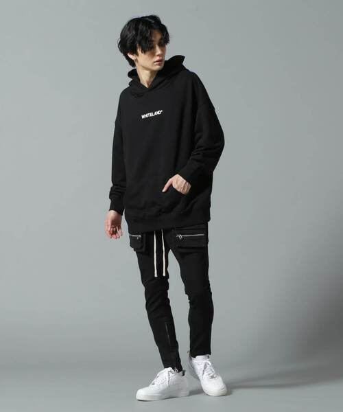 未使用　24aw　WHITELAND　レザー　フーディ　キルティング　加工 WHITELAND（ホワイトランド）の「【WEB&DEPOT限定】WHITELAND