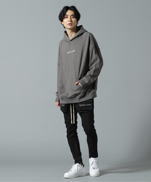 WHITELAND(ホワイトランド)の「【WEB&DEPOT限定】WHITELAND/ホワイトランド/LOGO SWT HOODY(パーカー・メンズ・グレー/ブラック/カーキ/ホワイト・SMALL/MEDIUM/LARGE)」の13枚目の写真