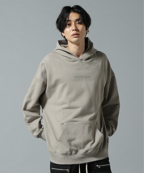 WHITELAND(ホワイトランド)の「【WEB&DEPOT限定】WHITELAND/ホワイトランド/LOGO SWT HOODY(パーカー・メンズ・グレー/ブラック/カーキ/ホワイト・SMALL/MEDIUM/LARGE)」の14枚目の写真