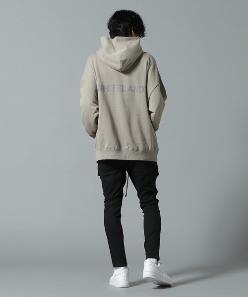 WHITELAND(ホワイトランド)の「【WEB&DEPOT限定】WHITELAND/ホワイトランド/LOGO SWT HOODY(パーカー・メンズ・グレー/ブラック/カーキ/ホワイト・SMALL/MEDIUM/LARGE)」の15枚目の写真