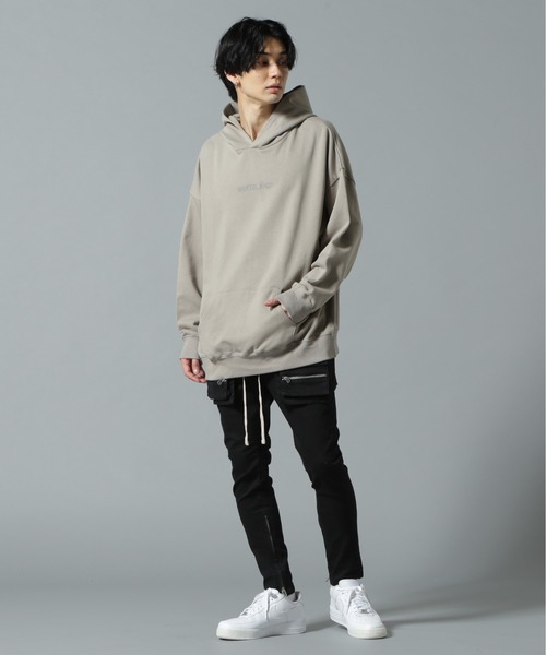 WHITELAND(ホワイトランド)の「【WEB&DEPOT限定】WHITELAND/ホワイトランド/LOGO SWT HOODY(パーカー・メンズ・グレー/ブラック/カーキ/ホワイト・SMALL/MEDIUM/LARGE)」の16枚目の写真