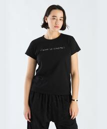 agnes b. - 【オシャレ⭐人気⭐agnes b.】黒　カットソー　サイズ1 BLACK SHORT SLEEVES 
