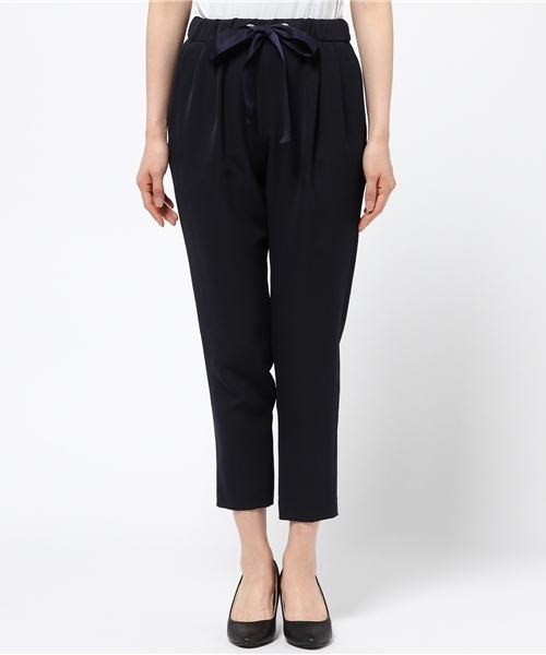 Tiara（ティアラ）の「イージータックパンツ（その他パンツ・レディース・ブラック/グレー系その他/ネイビー・2/3/4）」の4枚目の写真