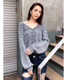 GYDA | 2WAYメッシュスリーブブリーチKT TOPS(ニット/セーター)