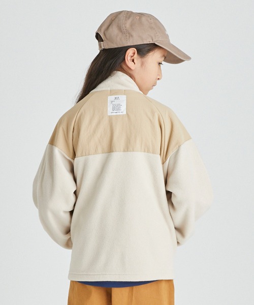 GENERATOR（ジェネレーター）の「ジェネレーター MILIS フリースJK（その他アウター・キッズ・ホワイト系その他2/ブラック/カーキ・L/XL/M）」の15枚目の写真