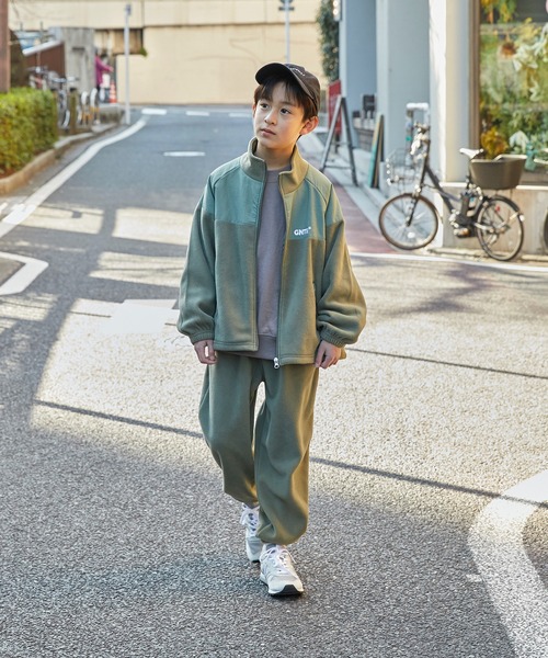 GENERATOR（ジェネレーター）の「ジェネレーター MILIS フリースJK（その他アウター・キッズ・ホワイト系その他2/ブラック/カーキ・L/XL/M）」の10枚目の写真