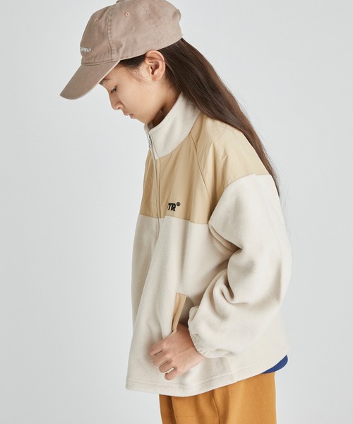 GENERATOR（ジェネレーター）の「ジェネレーター MILIS フリースJK（その他アウター・キッズ・ホワイト系その他2/ブラック/カーキ・L/XL/M）」の8枚目の写真