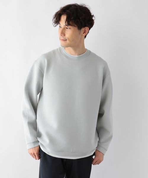 GLOBAL WORK(グローバルワーク)の「ライトクッションクルーレイヤー/704836(Tシャツ/カットソー・メンズ・チャコールグレー/グレー/ライトベージュ/ネイビー/グリーン/ブラック/スカイブルー・MEDIUM/LARGE/SMALL/X-LARGE)」の20枚目の写真