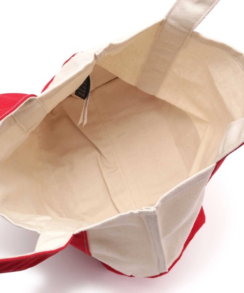 MANASTASH（マナスタッシュ）の「MANASTASH/マナスタッシュ/MANA HEMP TOTE SMALL（トートバッグ・メンズ・グリーン/レッド/ネイビー・F）」の12枚目の写真