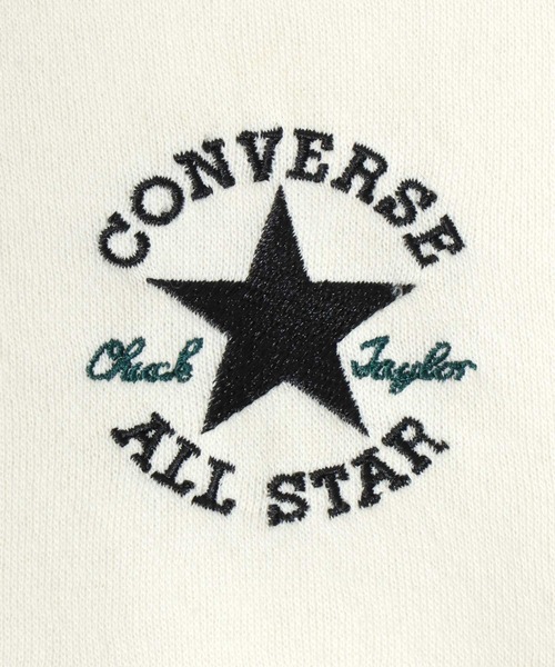 CONVERSE（コンバース）の「CONVERSE（コンバース）ブランドワンポイントロゴ刺繍 裏起毛スウェットトップス レディース/無地トレーナープルオーバー（スウェット・レディース・アイボリー/ブラック/アッシュグレー/グリーン/ピンク/ライトグリーン/オレンジ/ブラック系その他・M/L）」の14枚目の写真