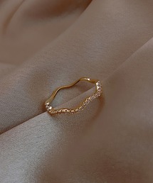 エコジルコン付きリング