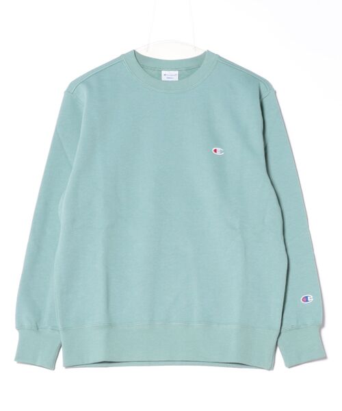 Champion（チャンピオン）の「【Champion】C3-Y035 CREW NECK SWEATSHIRT/長袖/トレーナー/スウェット/チャンピオン（スウェット・メンズ・ブラック/オートミール/ホワイト/ネイビー/グレー/グリーン/ブルー/クリーム/グレイッシュブルー/レッド/ブルーグリーン/グレイッシュベージュ/チョコ・L/S/M/XL/XXL）」の11枚目の写真