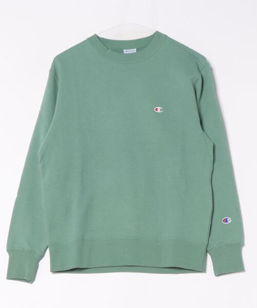 Champion（チャンピオン）の「【Champion】C3-Y035 CREW NECK SWEATSHIRT/長袖/トレーナー/スウェット/チャンピオン（スウェット・メンズ・ブラック/オートミール/ホワイト/ネイビー/グレー/グリーン/ブルー/クリーム/グレイッシュブルー/レッド/ブルーグリーン/グレイッシュベージュ/チョコ・L/S/M/XL/XXL）」の8枚目の写真