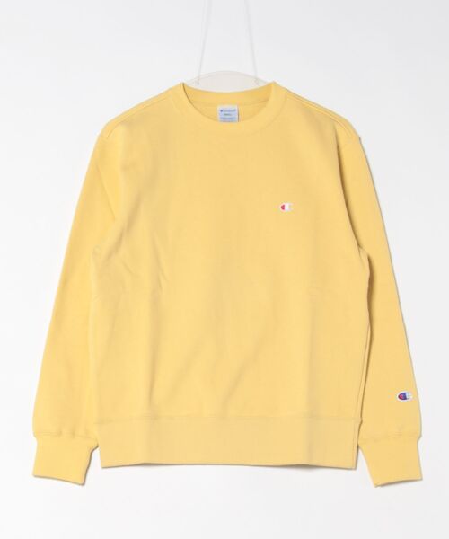 Champion（チャンピオン）の「【Champion】C3-Y035 CREW NECK SWEATSHIRT/長袖/トレーナー/スウェット/チャンピオン（スウェット・メンズ・ブラック/オートミール/ホワイト/ネイビー/グレー/グリーン/ブルー/クリーム/グレイッシュブルー/レッド/ブルーグリーン/グレイッシュベージュ/チョコ・L/S/M/XL/XXL）」の5枚目の写真