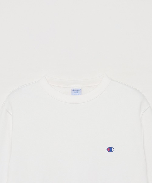 Champion（チャンピオン）の「【Champion】C3-Y035 CREW NECK SWEATSHIRT/長袖/トレーナー/スウェット/チャンピオン（スウェット・メンズ・ブラック/オートミール/ホワイト/ネイビー/グレー/グリーン/ブルー/クリーム/グレイッシュブルー/レッド/ブルーグリーン/グレイッシュベージュ/チョコ・L/S/M/XL/XXL）」の18枚目の写真