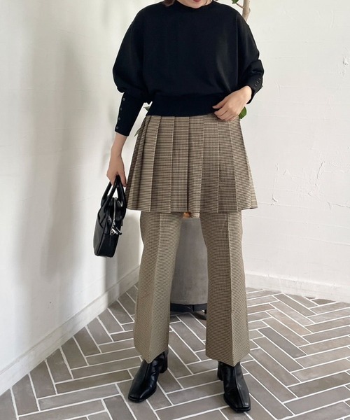 LOWRYS FARM（ローリーズファーム）の「スポンディッシュボタンロングスリーブ　968891（ニット/セーター・レディース・ベージュ/ブラック/その他/アイボリー・FREE）」の15枚目の写真