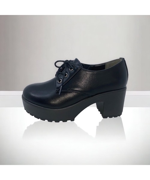 Sugar Sugar（シュガーシュガー）の「【SUGAR SUGARシュガーシュガー】レースアップシューズ（ドレスシューズ・レディース・ブラック/ダークブラウン・M/LL/L/S）」の4枚目の写真