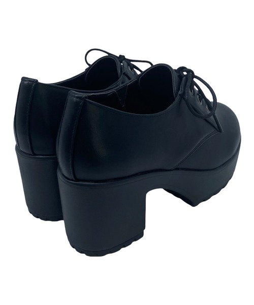 Sugar Sugar（シュガーシュガー）の「【SUGAR SUGARシュガーシュガー】レースアップシューズ（ドレスシューズ・レディース・ブラック/ダークブラウン・M/LL/L/S）」の6枚目の写真