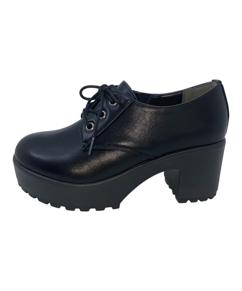 Sugar Sugar（シュガーシュガー）の「【SUGAR SUGARシュガーシュガー】レースアップシューズ（ドレスシューズ・レディース・ブラック/ダークブラウン・M/LL/L/S）」の5枚目の写真