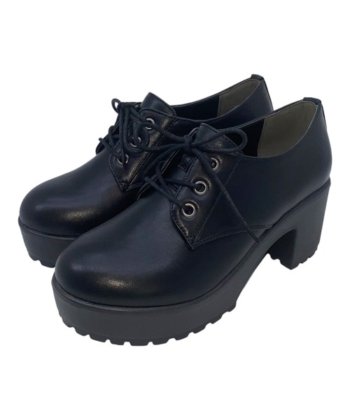 Sugar Sugar（シュガーシュガー）の「【SUGAR SUGARシュガーシュガー】レースアップシューズ（ドレスシューズ・レディース・ブラック/ダークブラウン・M/LL/L/S）」の12枚目の写真