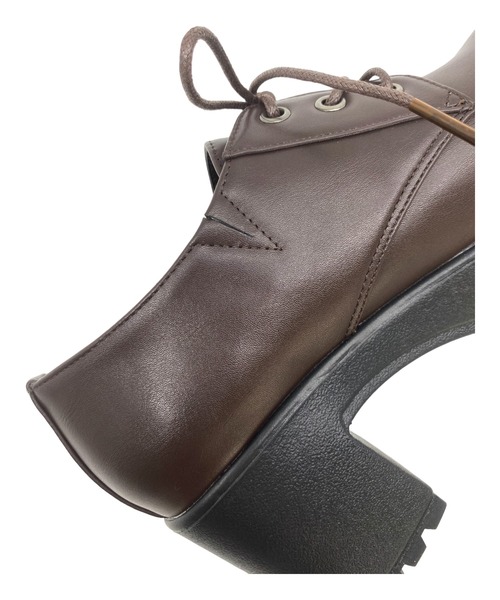 Sugar Sugar（シュガーシュガー）の「【SUGAR SUGARシュガーシュガー】レースアップシューズ（ドレスシューズ・レディース・ブラック/ダークブラウン・M/LL/L/S）」の20枚目の写真