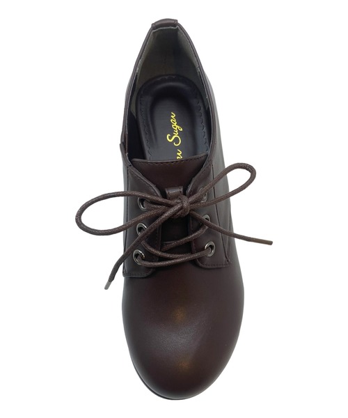 Sugar Sugar（シュガーシュガー）の「【SUGAR SUGARシュガーシュガー】レースアップシューズ（ドレスシューズ・レディース・ブラック/ダークブラウン・M/LL/L/S）」の18枚目の写真