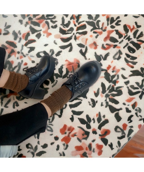 Sugar Sugar（シュガーシュガー）の「【SUGAR SUGARシュガーシュガー】レースアップシューズ（ドレスシューズ・レディース・ブラック/ダークブラウン・M/LL/L/S）」の22枚目の写真