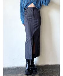 EMODA | ストライプハイウエストロングスカート(スカート)