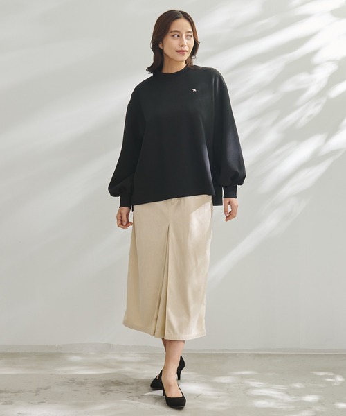 Arnold Palmer（アーノルドパーマー）の「コーデュロイ タックスカート（スカート・レディース・アイボリー/チャコールグレー/ライトベージュ・S/L/M）」の11枚目の写真