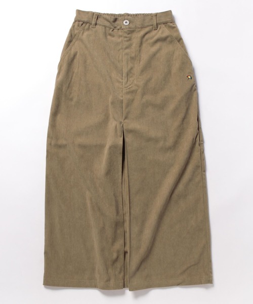 Arnold Palmer（アーノルドパーマー）の「コーデュロイ タックスカート（スカート・レディース・アイボリー/チャコールグレー/ライトベージュ・S/L/M）」の21枚目の写真