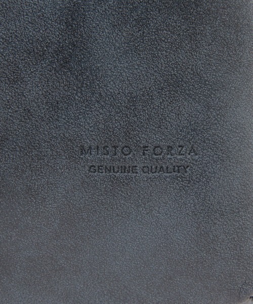 Misto Forza（ミストフォルツァ）の「スウェード調 合皮 ボディバッグ（ボディバッグ/ウエストポーチ・メンズ・ネイビー/ブラック/グレー・ﾌﾘ-）」の7枚目の写真