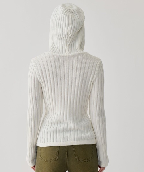 BEEDEN（ビーデン）の「KNIT ZIP HOODIE（ニット/セーター
