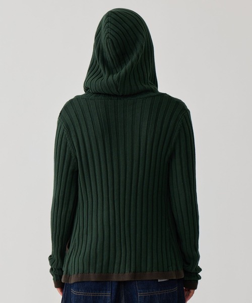 BEEDEN（ビーデン）の「KNIT ZIP HOODIE（ニット/セーター
