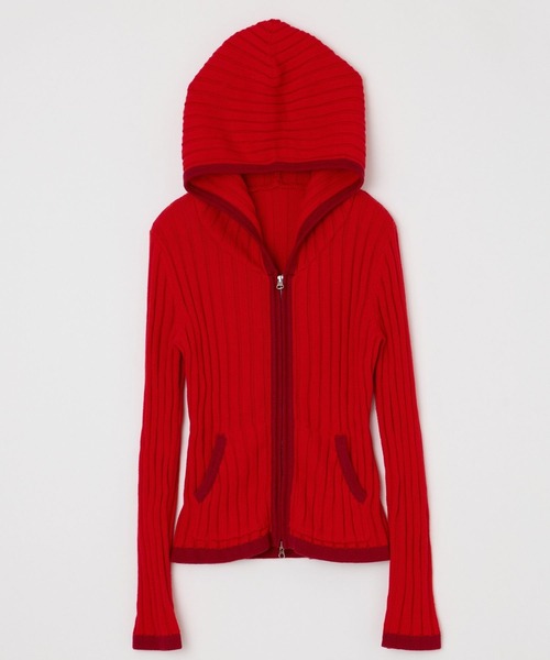 本日限りの出品！BEEDEN フーディーニット BEEDEN（ビーデン）の「KNIT ZIP HOODIE（ニット/セーター
